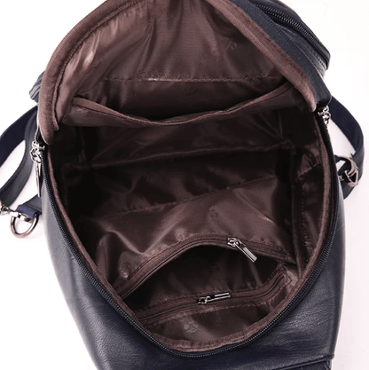 Premium Waterdichte Leder Rugtas Dames