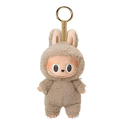Mini Labubu Sleutelhanger – Schattige Pluche Hanger voor Tas of Sleutels